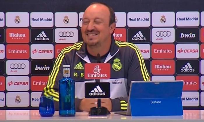 欺骗视频：Rafa Benitez新闻发布会 - 罗纳尔多签到莱斯特？*