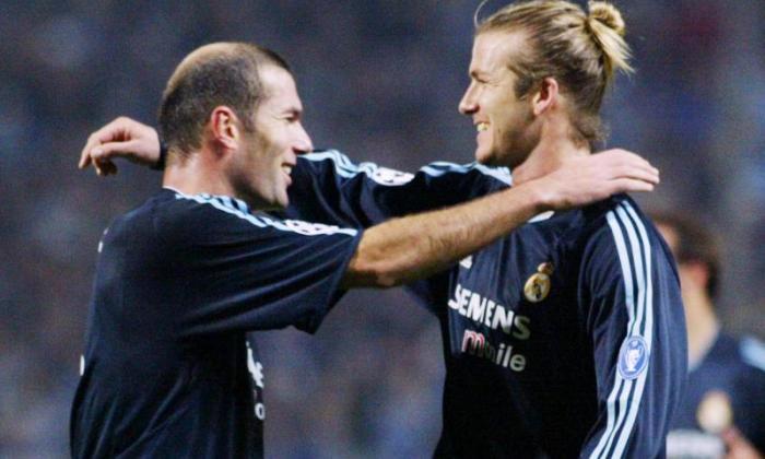 足球皇室欢迎Zinedine Zidane在皇家马德里预约，包括贝克汉姆和奥兹尔