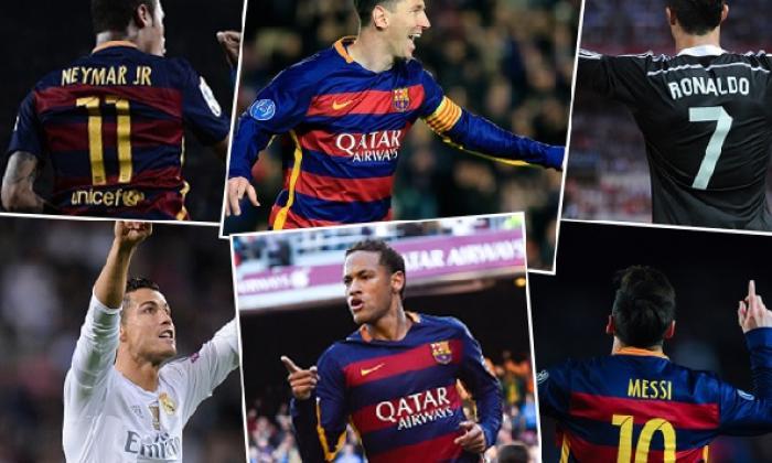 视频：Neymar，Messi和罗纳尔多的亮点作为关于Ballon D'或2015年的入围名称的三重奏